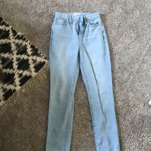 Madewell curvy perfect vintage jean size 24